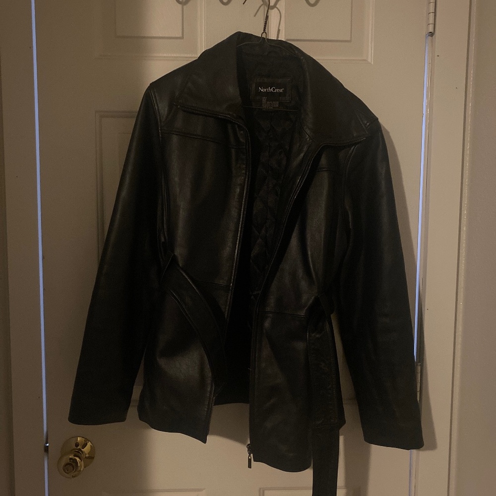 Leather jacket